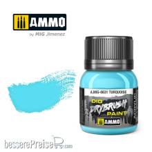 AMMO by MIG Jimenez A.MIG-0631 - DRYBRUSH Turquoise 