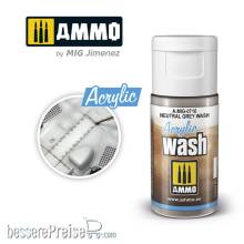 AMMO by MIG Jimenez A.MIG-0710 - ACRYLIC WASH Neutral Grey Wash