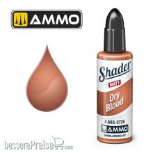 AMMO by MIG Jimenez A,MIG-0726 - MATT SHADER Dry Blood