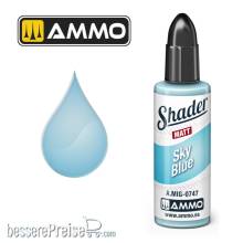 AMMO by MIG Jimenez A,MIG-0747 - MATT SHADER Sky Blue