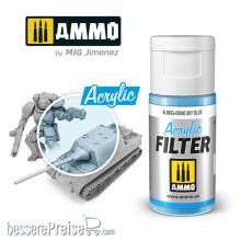 AMMO by MIG Jimenez A.MIG-0806 - ACRYLIC FILTER Sky Blue