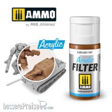 AMMO by MIG Jimenez A.MIG-0821 - ACRYLIC FILTER Rust