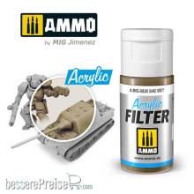 AMMO by MIG Jimenez A.MIG-0828 - ACRYLIC FILTER Sand Grey