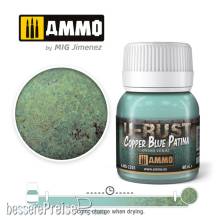 AMMO by MIG Jimenez A.MIG-2255 - U-RUST Copper Blue Patina (40mL)