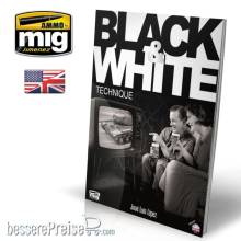 AMMO by MIG Jimenez A.MIG-6016 - Black & White Technique (English)