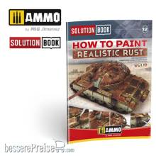 AMMO by MIG Jimenez A.MIG-6519 - SOLUTION BOOK 12 - How to Paint Realistic Rust (English, Castellano, Français, Deutsch)