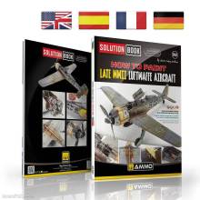 AMMO by MIG Jimenez A,MIG-6535 - SOLUTION BOOK PREMIUM 32 - How to Paint Late WWII Luftwaffe Aircraft (Multilingual)