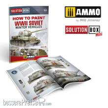 AMMO by MIG Jimenez A,MIG-6603 - SOLUTION BOOK 20 - How to Paint WWII Soviet Winter Vehicles - (Multilingual)