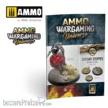 AMMO by MIG Jimenez A.MIG-6921 - AMMO WARGAMING UNIVERSE Book 02 - Distant Steppes (English, Castellano, Polski)