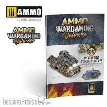 AMMO by MIG Jimenez A.MIG-6925 - AMMO WARGAMING UNIVERSE Book 06 - Weathering Combat Vehicles (English, Castellano, Polski)