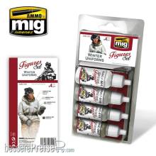 AMMO by MIG Jimenez A.MIG-7020 - Winter Uniforms Figures Set