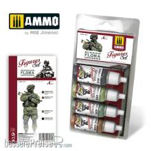 AMMO by MIG Jimenez A.MIG-7031 - Russian Flora Uniforms Figures Set