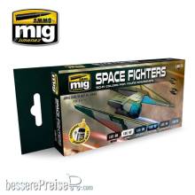 AMMO by MIG Jimenez A.MIG-7131 - Space Fighters Sci-Fi Colors