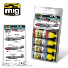 AMMO by MIG Jimenez A.MIG-7223 - VVS Russian WWII Late Colors