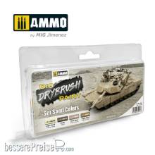 AMMO by MIG Jimenez A.MIG-7304 - DRYBRUSH Set Sand Colors Set