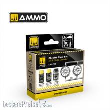 AMMO by MIG Jimenez A.MIG-7522 - Cobra Motor Chrome Rims Set