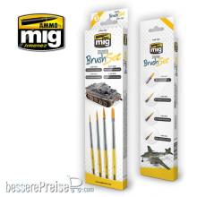 AMMO by MIG Jimenez A.MIG-7602 - Starter Brush Set
