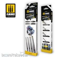 AMMO by MIG Jimenez A.MIG-7607 - Premium Dio Drybrush Set