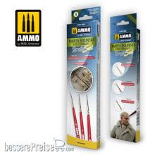 AMMO by MIG Jimenez A.MIG-7608 - Marta Kolinsky for Combat Brush Set