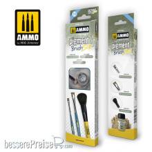 AMMO by MIG Jimenez A.MIG-7610 - Pigment Brush Set