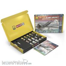 AMMO by MIG Jimenez A,MIG-7734 - SOLUTION BOX 30 - How to paint Early WWII US Navy Aircraft