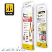 AMMO by MIG Jimenez A,MIG-7822 - Beginners Set - Brushes