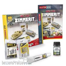AMMO by MIG Jimenez A,MIG-7906 - SOLUTION BOX MINI 31 - How to Apply ZIMMERIT in scale