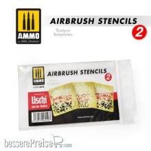 AMMO by MIG Jimenez A,MIG-8049 - Airbrush Stencils 2 - Available Again