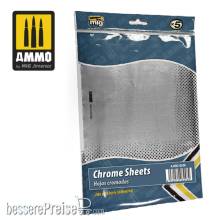 AMMO by MIG Jimenez A.MIG-8248 - Chrome Sheets 280mm x 195mm