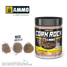 AMMO by MIG Jimenez A.MIG-8423 - CREATE CORK Cork Rock Miix (Jar 100mL)