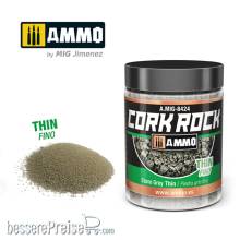 AMMO by MIG Jimenez A.MIG-8424 - CREATE CORK Stone Grey Thin (Jar 100mL)