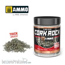 AMMO by MIG Jimenez A.MIG-8426 - CREATE CORK Stone Grey Thick (Jar 100mL)