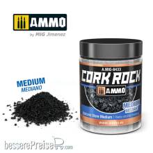 AMMO by MIG Jimenez A.MIG-8433 - CREATE CORK Volcanic Rock Medium (Jar 100mL)