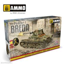 AMMO by MIG Jimenez A,MIG-8506 - 1:35 1/35 Panzer I Ausf, A Breda - Spanish Civil War Light Tank Destroyer