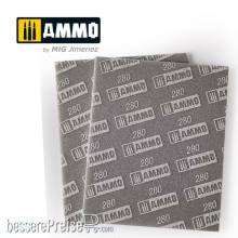AMMO by MIG Jimenez A.MIG-8558 - Sanding Sponge Sheet (280) - 2 pcs.