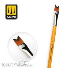 AMMO by MIG Jimenez A,MIG-8588 - 12 Synthetic Chevron Brush