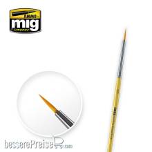 AMMO by MIG Jimenez A.MIG-8610 - 5/0 Synthetic Round Brush