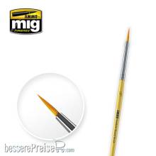 AMMO by MIG Jimenez A.MIG-8612 - 2/0 Synthetic Round Brush