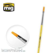 AMMO by MIG Jimenez A.MIG-8619 - 1 Synthetic Flat Brush