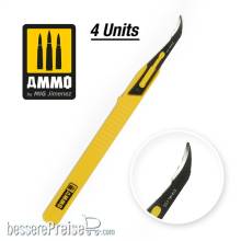 AMMO by MIG Jimenez A.MIG-8690 - Mini Blade Ripper - 4 pcs