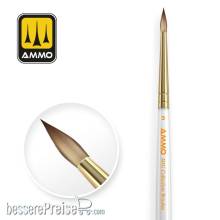 AMMO by MIG Jimenez A,MIG-8715 - AMMO MIG Collection Brushes Conical Ø3