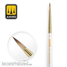 AMMO by MIG Jimenez A,MIG-8716 - AMMO MIG Collection Brushes Conical Ø2