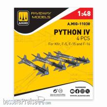 AMMO by MIG Jimenez A,MIG-11038 - 1:48 Python IV (4 pcs)