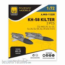 AMMO by MIG Jimenez A,MIG-11225 - 1:72 KH-58 Kilter (2 pcs)