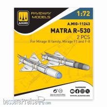 AMMO by MIG Jimenez A,MIG-11243 - 1:72 Matra R-530 (2 pcs)