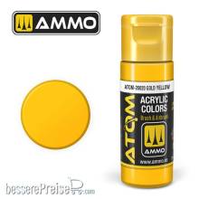 AMMO by MIG Jimenez ATOM-20020 - ATOM COLOR Gold Yellow