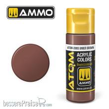 AMMO by MIG Jimenez ATOM-20055 - ATOM COLOR Umber Brown