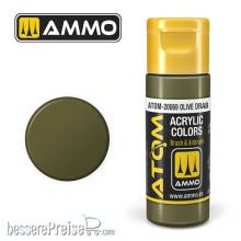 AMMO by MIG Jimenez ATOM-20069 - ATOM COLOR Olive Drab