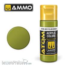 AMMO by MIG Jimenez ATOM-20073 - ATOM COLOR Yellow Green