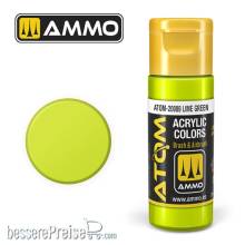 AMMO by MIG Jimenez ATOM-20089 - ATOM COLOR Lime Green